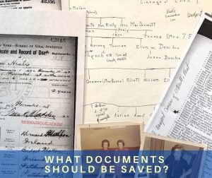 Core genealogy documents for the next generation