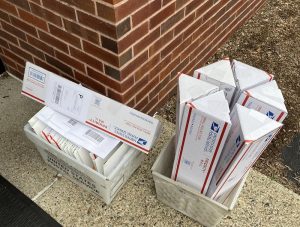 usps shipment at our Newton small business
