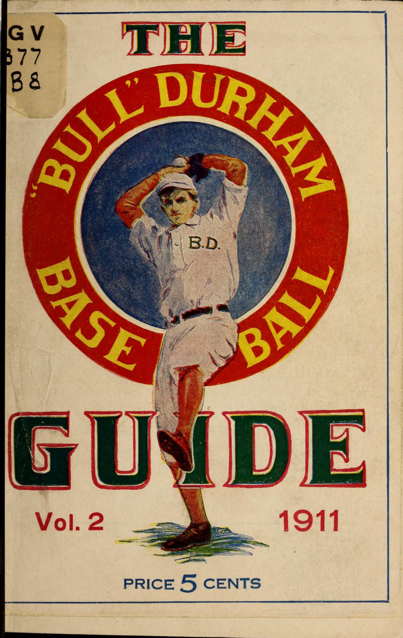 The "Bull" Durham baseball guide 1910-