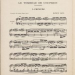 Maurice Ravel, Tombeau de Couperin, 1918